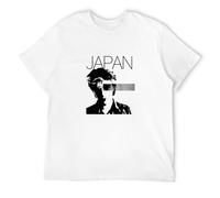 Japan T-Shirt/Short Sleeve Band David Sylvian Ultravox Heaven 17 Human League White L