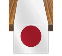 Japan Table Runner, Japanese Flag Tablecolth For Dining Home Decor