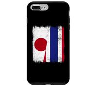 Japan Thailand Half Flag Japanese Thai Roots Case for iPhone 7 Plus/8 Plus