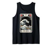 Japan The Great Wave Off Kanagawa The Wave Tarot Card Tank Top