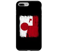 Japan Tonga Half Flag Japanese Tongan Heritage Case for iPhone 7 Plus/8 Plus