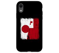 Japan Tonga Half Flag Japanese Tongan Heritage Case for iPhone XR