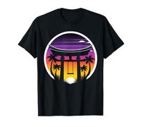 Japan Tor Funny - Traditional Torii with Swing T-Shirt