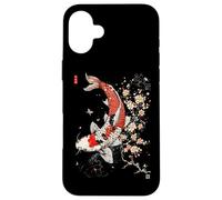 Japan Traditional Koi Fish Swimming Koi fish Case for iPhone 16 Plus