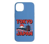Japan Travel Design - Mount Fuji Pagoda Cherry Blossom Case for iPhone 14 Plus