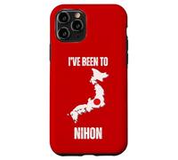 Japan Travel I've Been To Nihon Flag Map Case for iPhone 11 Pro