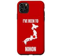 Japan Travel I've Been To Nihon Flag Map Case for iPhone 11 Pro Max