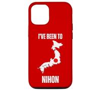 Japan Travel I've Been To Nihon Flag Map Case for iPhone 12/12 Pro