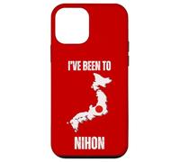 Japan Travel I've Been To Nihon Flag Map Case for iPhone 12 mini