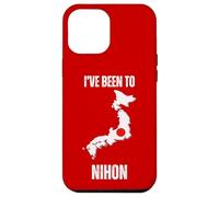 Japan Travel I've Been To Nihon Flag Map Case for iPhone 12 Pro Max