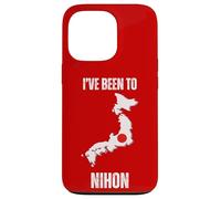 Japan Travel I've Been To Nihon Flag Map Case for iPhone 13 Pro