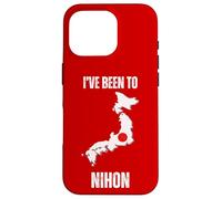 Japan Travel I've Been To Nihon Flag Map Case for iPhone 16 Pro