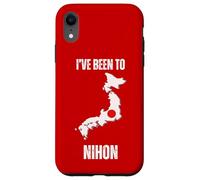 Japan Travel I've Been To Nihon Flag Map Case for iPhone XR