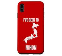 Japan Travel I've Been To Nihon Flag Map Case for iPhone XS Max