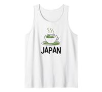 Japan Travel Matcha Tea in Cup - Tops, Tees & Accessories Tank Top