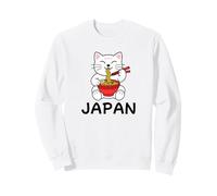 Japan Travel Ramen Bowl Lucky Cats Tops, Tees & Accessories Sweatshirt