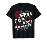 Japan Trip 2026 HERE WE Come! Adventure Value Graphic T-Shirt