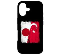 Japan Turkey Half Flag Turkiye Japanese Turkish Heritage Case for iPhone 17