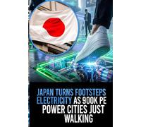 Japan Turns Footsteps into Electricity MEME sketchbook: NOTEBOOK 15,24 x 22,86 cm (6" x 9") piezoelectric tiles technology