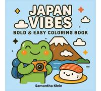 Japan Vibes: Bold & Easy Coloring Book