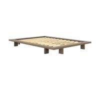 Japan wooden bed Brown 160x200
