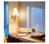 Japan Wooden Wall Sconce Lights Compatible with Bedroom Bedside Background Decoration Lighting Fixtures Glass Modern Lamp,Charming Lighting