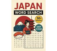 Japan Word Search Book for Adults, Kids & Seniors: 50+ Puzzles Featuring Cities, Culture, Food, Landmarks, Traditions & More | Fun Educational Brain ... Seniors & Travelers in Large Print Format