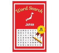 Japan Word Search Puzzle Book: Easy to read print | 6x9 inches | 35 Puzzles, 315 Words, 53 Pages | Gift for Country & Geography Lovers, Vacations, Road Trips, Holidays, & Free Time