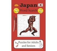 Japan Word Search Puzzle Book: Word Searches with Easy to Read Print about Japan, Japanese Culture, Japanese Food and More | 6x9 Inches | 114 Pages | ... Vacations, to Relax and Improve Mental Focus