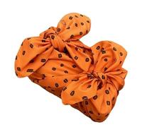 Japan Wrap The Cloth Cotton Line, 10pcs 70 * 70cm Yellow Coffee Bean Reusable Wrapping Cloth(70 * 70cm Orange)