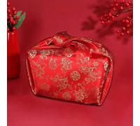 Japan Wrap The Cloth Cotton Line, 10PCS 85 * 85CM Large Red Reusable Wrapping Cloth(Golden Dragon Baixi)