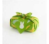 Japan Wrap The Cloth Cotton Line, 55 * 55cm 5/10pcs Cotton Rabbit Reusable Wrapping Cloth(2,55 * 55cm 5pcs)