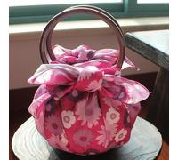 Japan Wrap The Cloth Cotton Line, 70 * 70CM 2/6Pcs Flower Large Reusable Wrapping Cloth(70 * 70CM 2PCS)