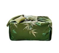 Japan Wrap The Cloth Cotton Line, 70 * 70cm 5/10pcs Green Bamboo Leaf Reusable Wrapping Cloth(70 * 70cm 5pcs)
