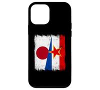 Japan Yugoslavia Half Flag Japanese Yugoslavian Heritage Case for iPhone 12 mini