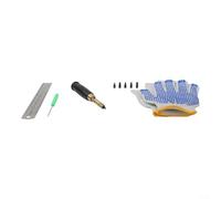Japanese Adjustable Screw Punch With 6 Tip Sizes 1 5mm 2mm 2 5mm 3mm 3 5mm 4mm For Leather Plastic Rubber Fiber Craft Projects With Brass Metal