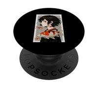 Japanese Aesthetic Anime Girl Koi Fish Streetwear Manga PopSockets Adhesive PopGrip