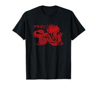 Japanese Aesthetic Dragon Kanji Urban Japan Streetwear T-Shirt