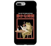 Japanese Aesthetic Frog Coffee The Art Of Doing Nothing Case for iPhone 7 Plus/8 Plus