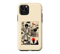Japanese African American Samurai Warrior Comic Ukiyo-e Case for iPhone 11 Pro
