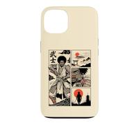 Japanese African American Samurai Warrior Comic Ukiyo-e Case for iPhone 13