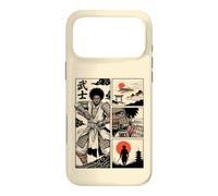 Japanese African American Samurai Warrior Comic Ukiyo-e Case for iPhone 17 Pro Max