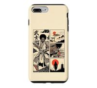 Japanese African American Samurai Warrior Comic Ukiyo-e Case for iPhone 7 Plus/8 Plus
