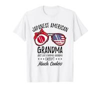 Japanese American Grandma Japanese Mothers Day Value Graphic T-Shirt