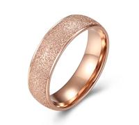 Japanese And Korean Frosted Titanium Steel Rings, Simple Engagement Titanium Steel Rings for Men And Women
