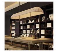 Japanese and Korean Style Chandelier Modern Hotel Dining Table Lamp Retro Tea Room Island Coffee Shop Long Table Lamp 90-240v