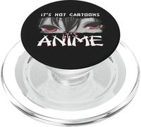 Japanese Animation Characters Its Not Cartoons It's Anime PopSockets PopGrip for MagSafe