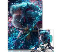 Japanese Anime Boy Jigsaw Puzzles for Adults 1000 Piece Puzzle,for Educational Game Challenge Toy for Is Ideal As A Gift for The Whole Family (38x26cm)