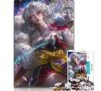 Japanese Anime Boy JigsawPuzzle 1000 Pieces for Adults,Challenging To Complete But Fun And Humorous with Matching Poster And Trivia Sheet (50x75cm)