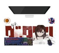 Japanese Anime Dan Da Dan Mouse Pad | Extra Large XL Gamer Mouse Mat (31.5" × 11.8" × 0.12") | Office, Study & Home Use | Non-Slip Base + Soft Surface (4)